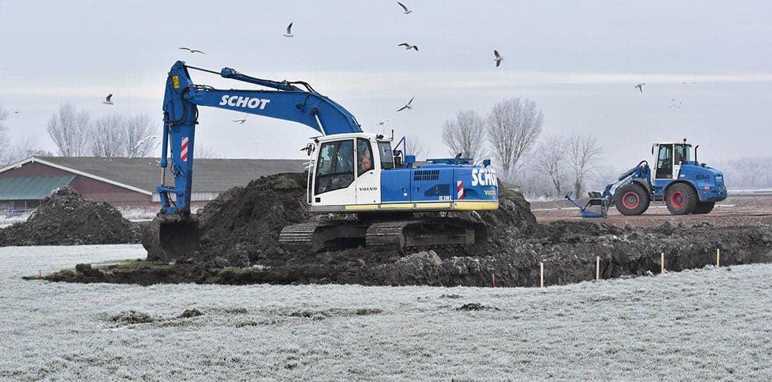 Grondwerkzaamheden schot infra