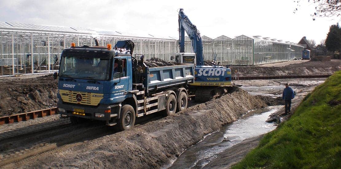 Grondwerkzaamheden schot infra