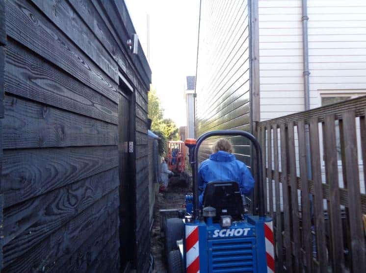 Schot infra riolering Herengracht Zaandam2