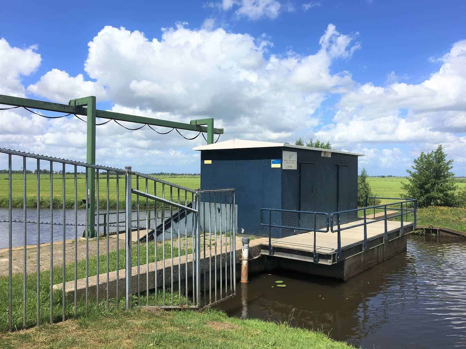 wetterskip fryslân gemaal de murk Miedum Gytsjerk 1