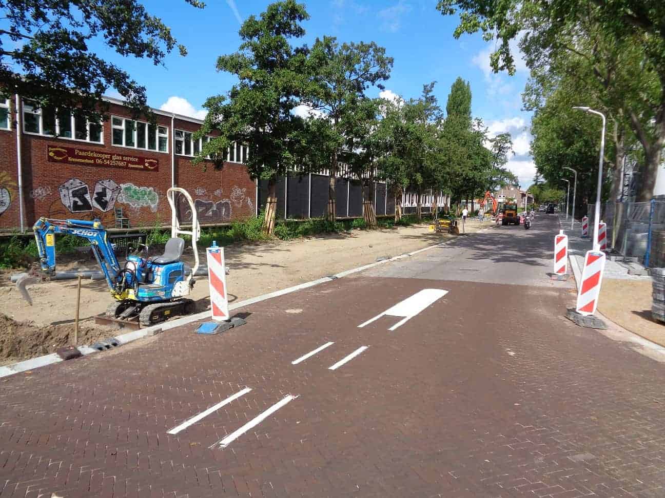 Schot Infra Zaanstad Soendastraat noodweg