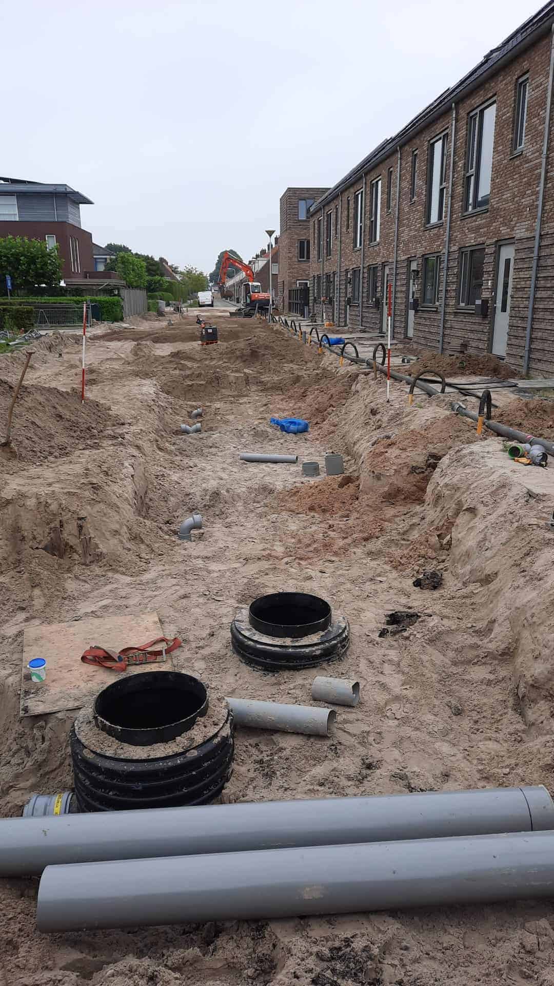 gemeente de fryske marren rioolrenovatie herinrichting zuiderzeestraat lemmer bommen 4