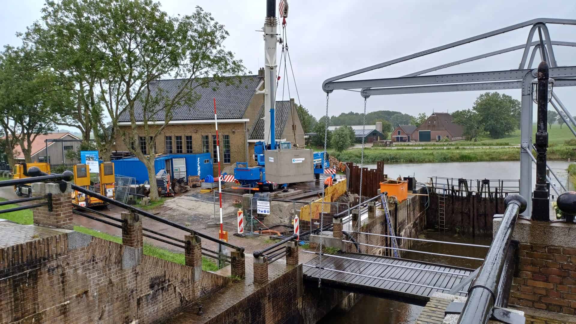 Noardeast-Fryslân vispassage sluis ezumazijl Zuider Ee Raskes Lauwersmeer 4